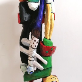 Skulptur von Terence Carr, Alu, Galerie Z