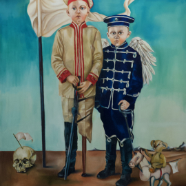 Kinder in Soldatenuniform, Galerie Z
