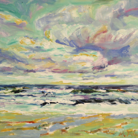 Impressionistische Malerei Ostsee Galerie Z, Mandy Friedrich